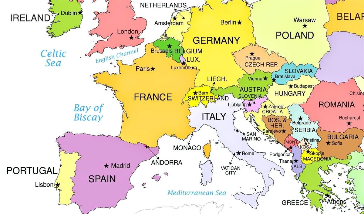 Ciudad del vaticano mapa del país